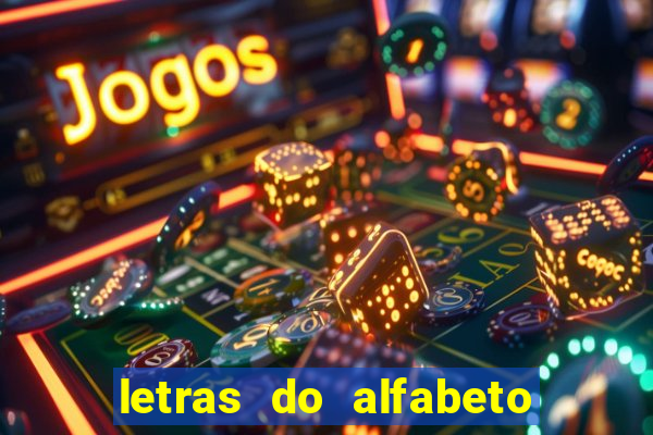 letras do alfabeto personalizadas para imprimir